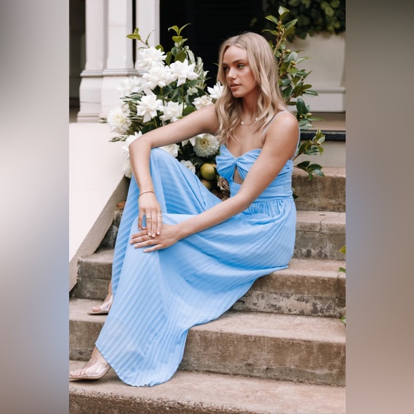 Petal & Pup Pants - Petal & Pup | Alice Plisse Wide Leg Jumpsuit XS NEW